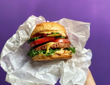 LikeMeat vegan burger