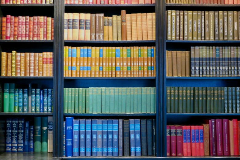 A bookshelf