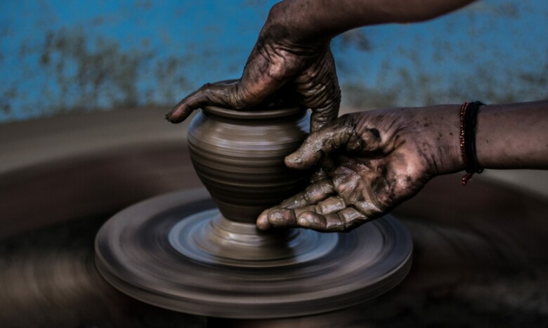 A potter