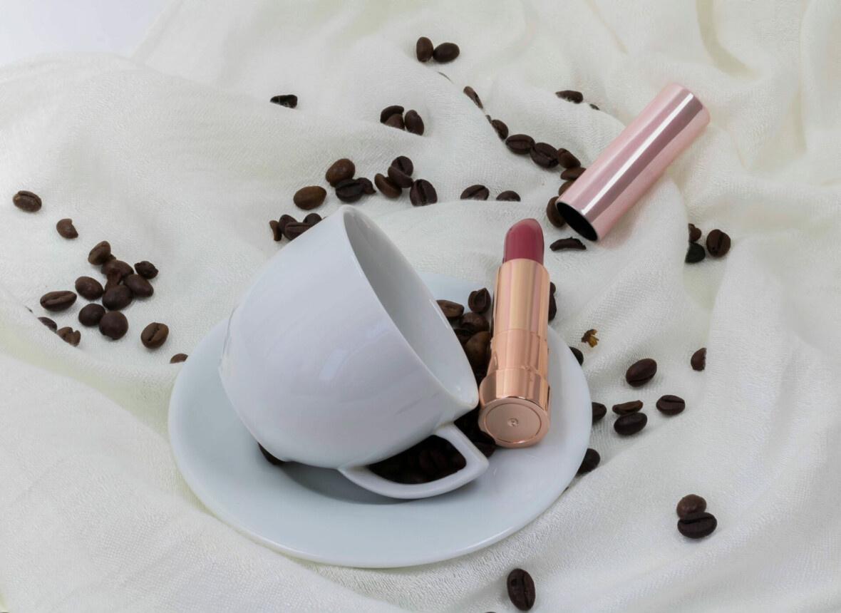 coffee and lipstick