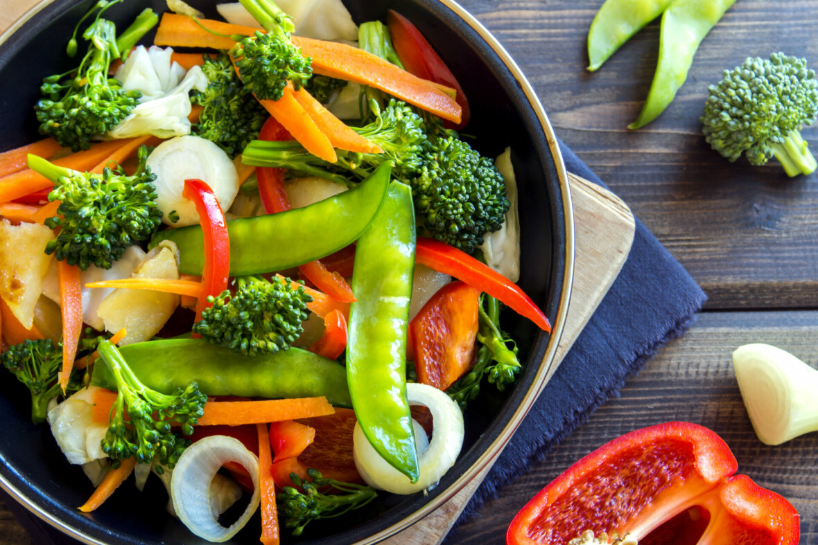 stir fried vegetables