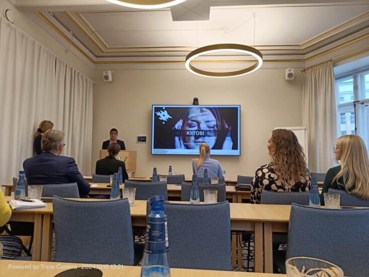 STY:n stipendienjako tilaisuus