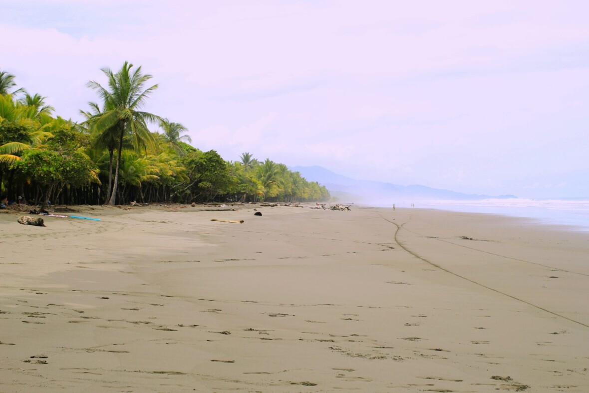 Hiekkaranta costa ricassa