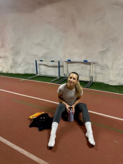 dorota osinska juoksuradalla